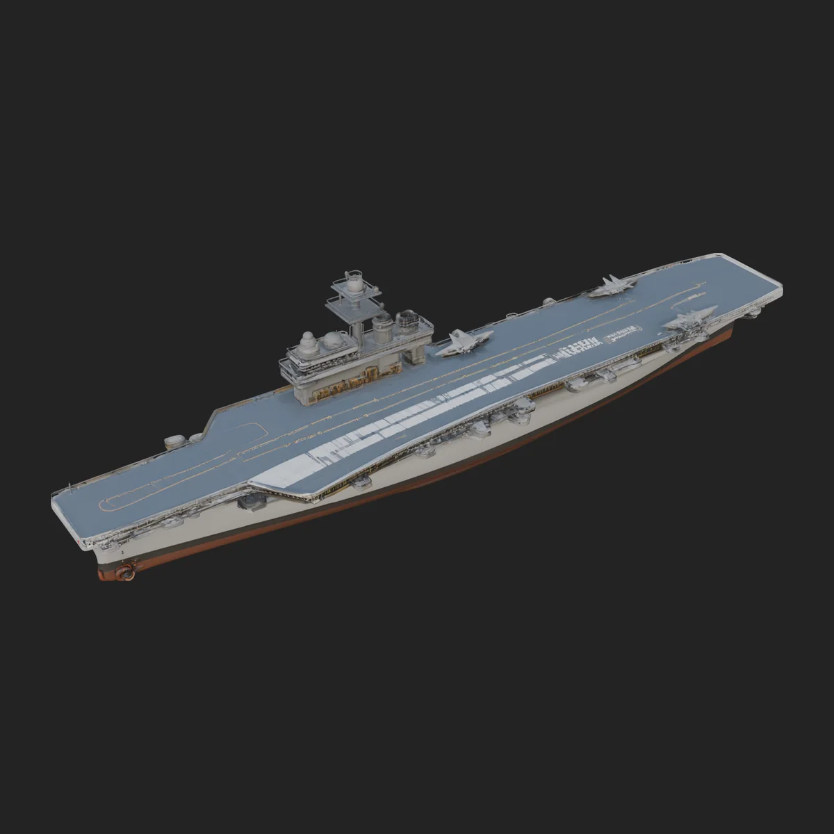 Aircraft Carrier Model Design 1