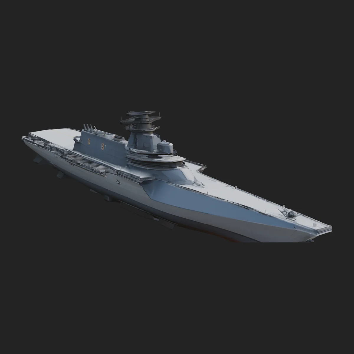 Aircraft Carrier Model Design 14