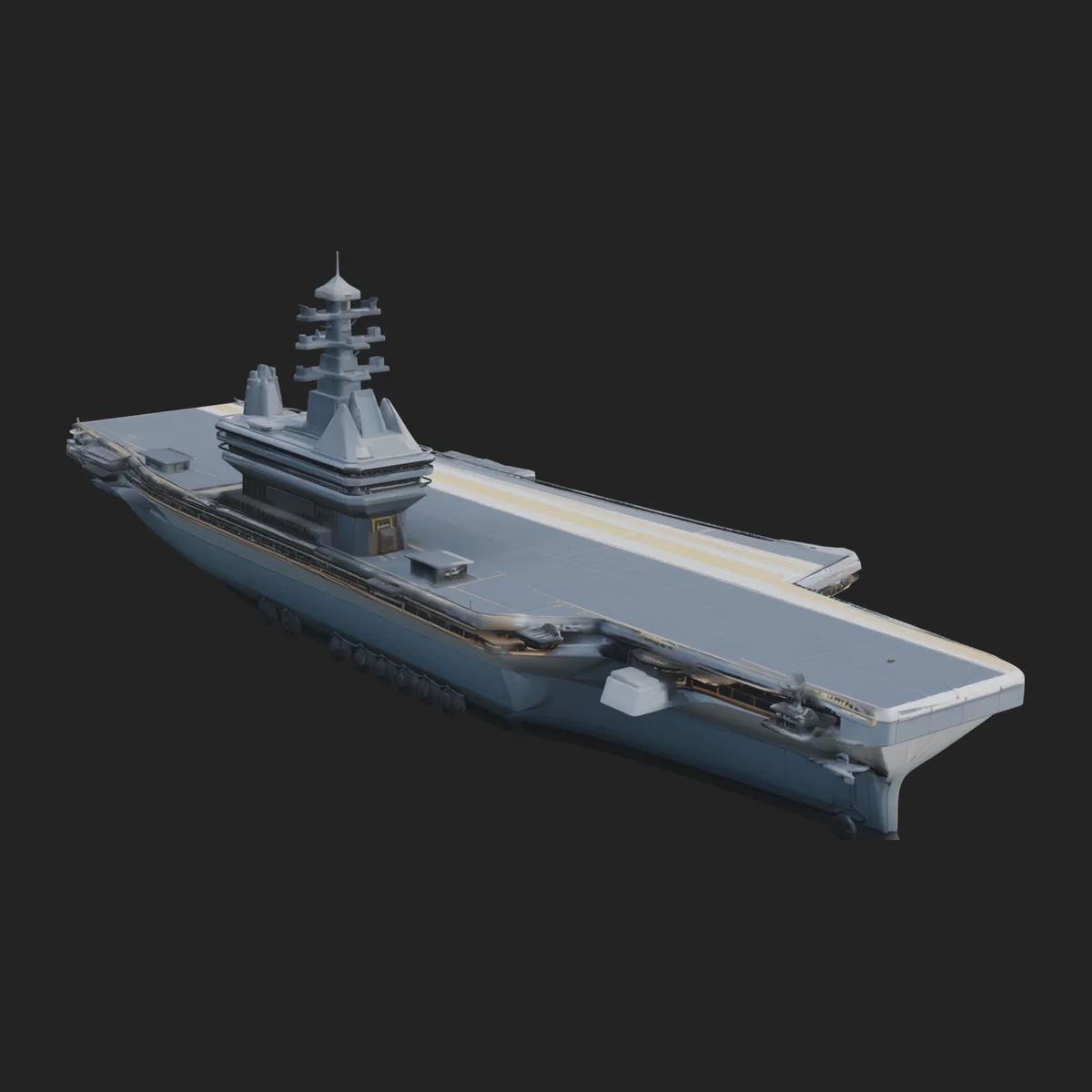 Aircraft Carrier Model Design 4