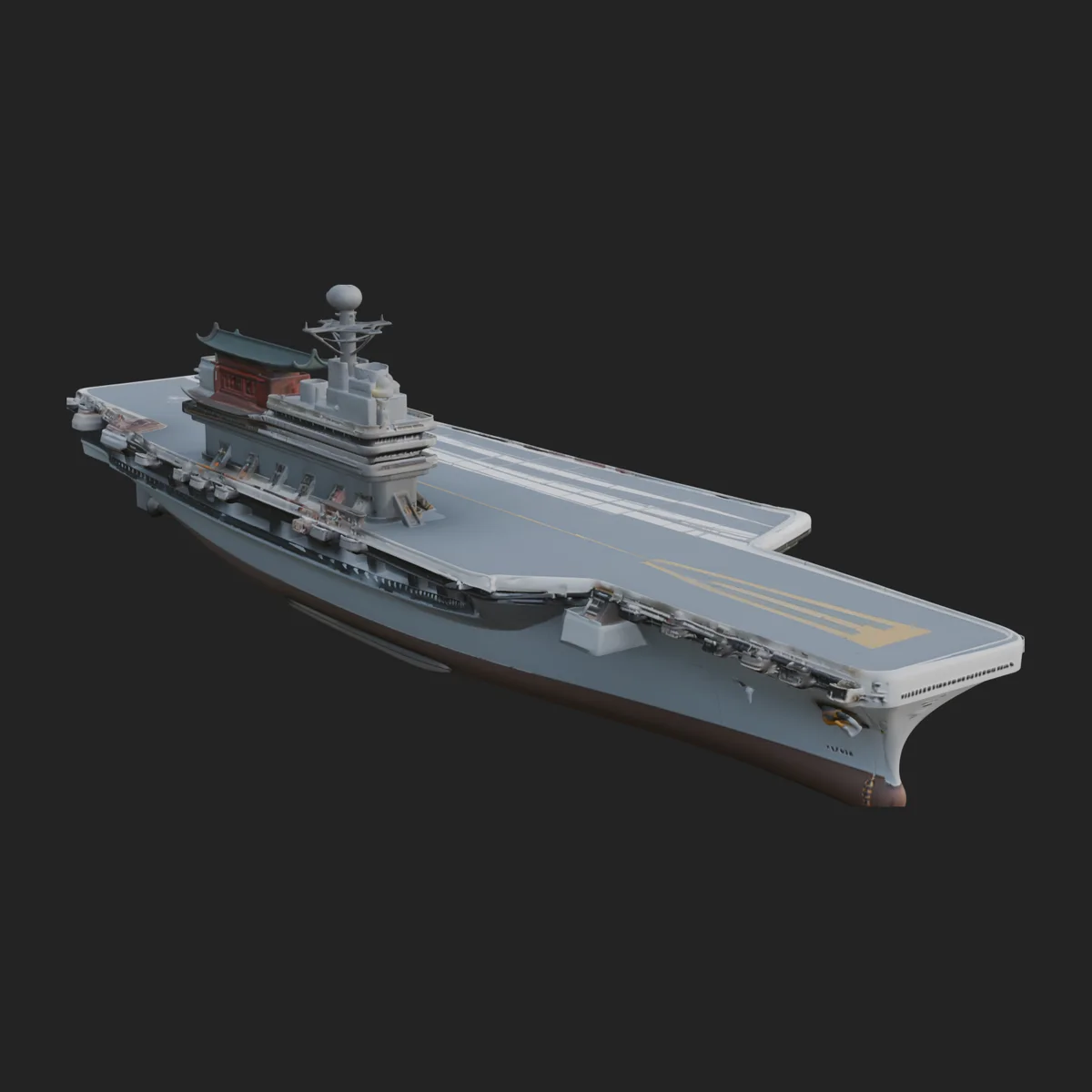 Aircraft Carrier Model Design 6