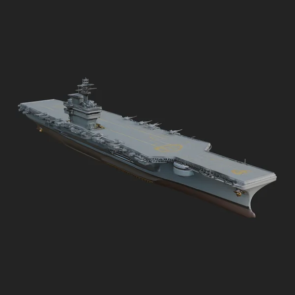 Aircraft Carrier Model Design 7