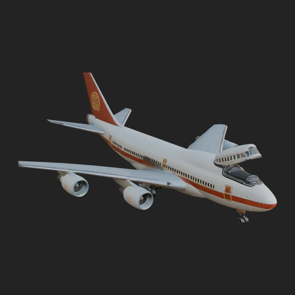 Airliner Plane Model Design 12