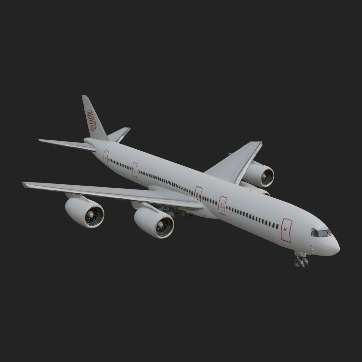 Airliner Plane Model Design 16