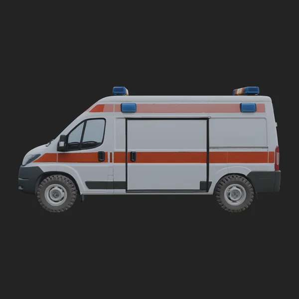 Ambulance Van Model Design 1
