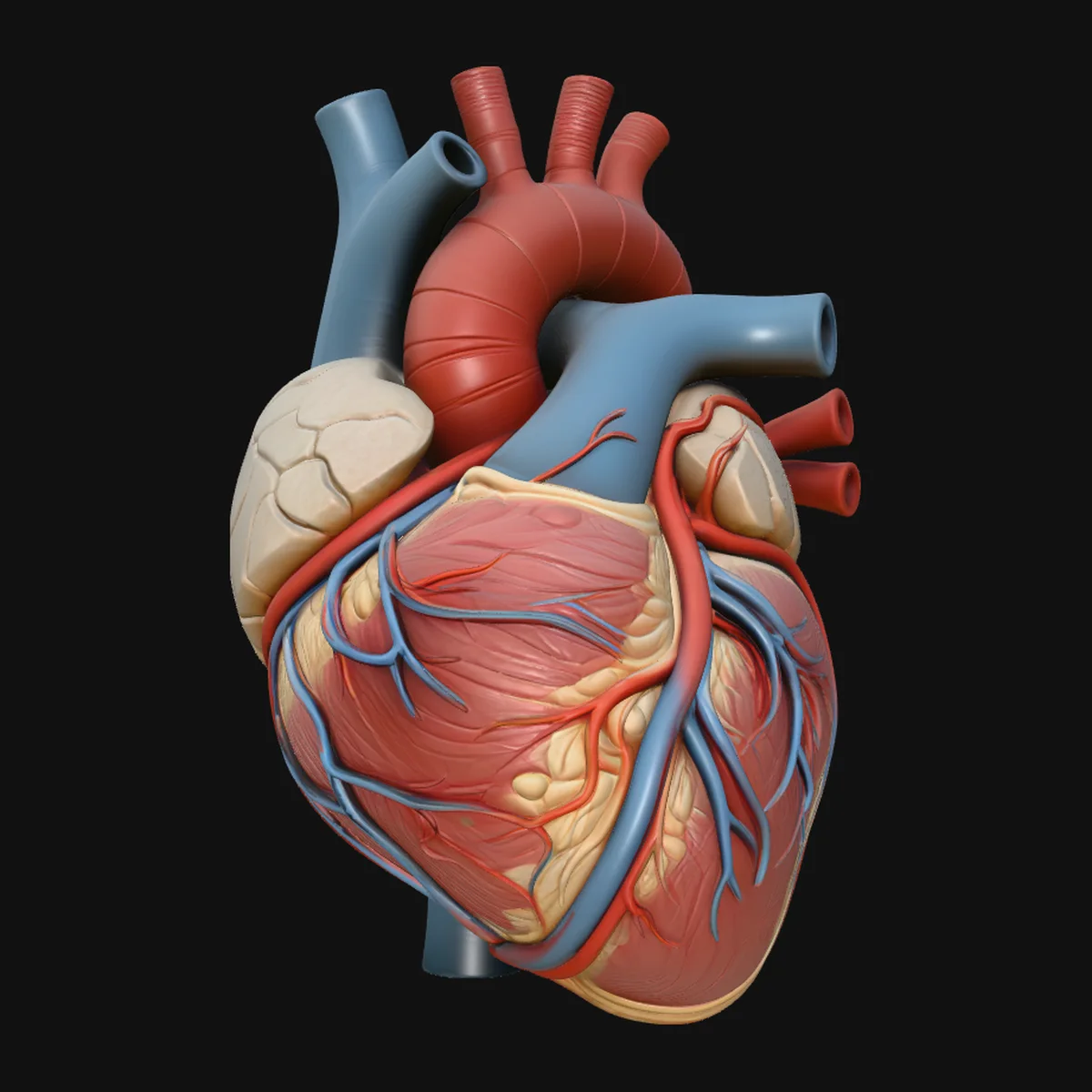 Anatomical Human Heart Model Design 1
