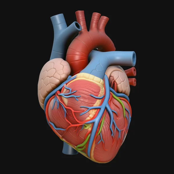 Anatomical Human Heart Model Design 2