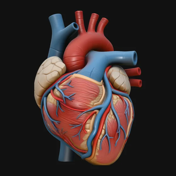 Anatomical Human Heart Model Design 3