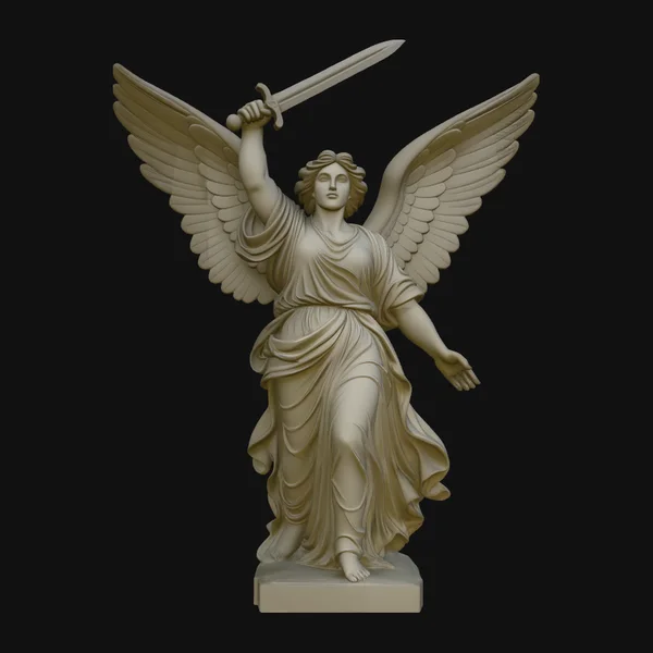 Angel of Victory Statue Design 1