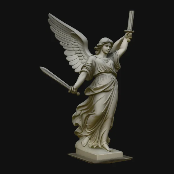 Angel of Victory Statue Design 3