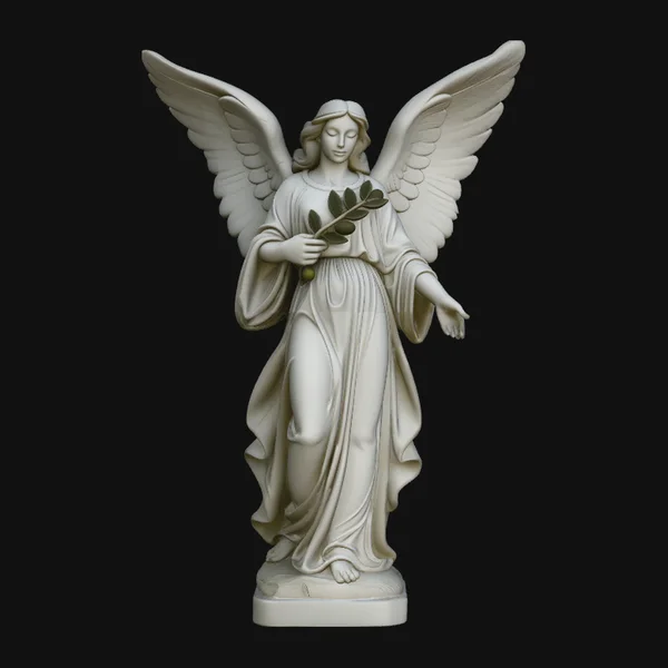 Angel with Olive Branch Statue Design 1
