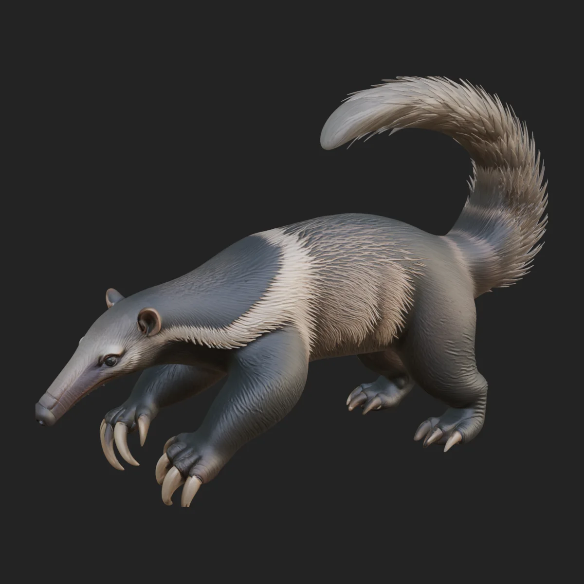 Anteater Statue Design 2
