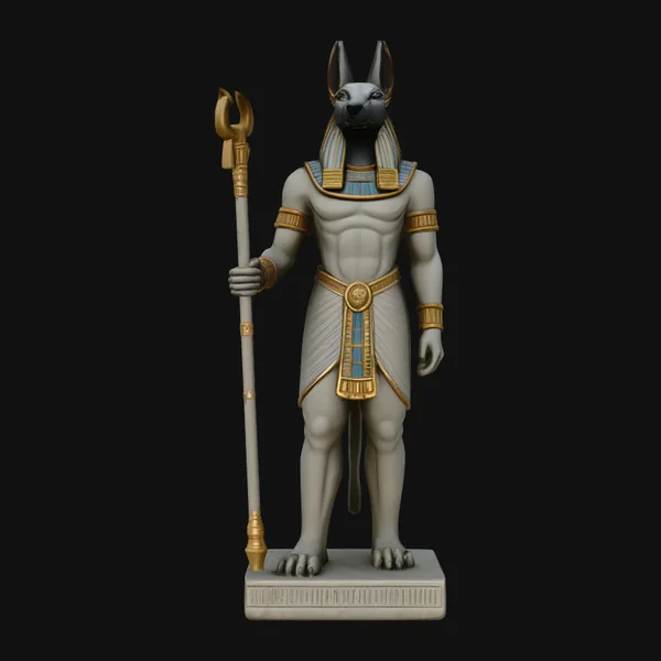 Anubis Egyptian God Statue Design 5