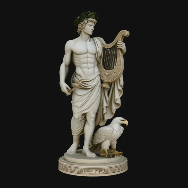 Apollo and the Eagle Statue Design 1
