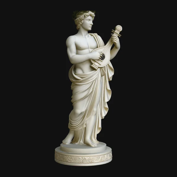 Apollo with Lyre Statue Design 2
