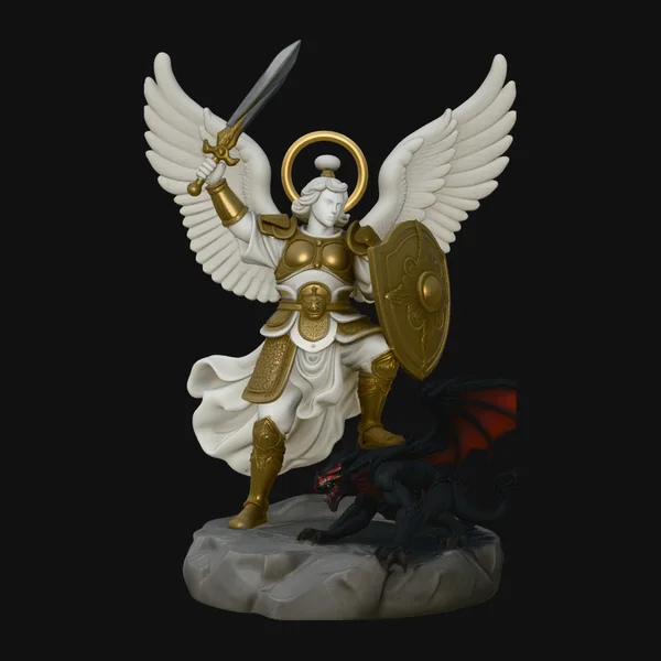 Archangel Michael Warrior Statue Design 12