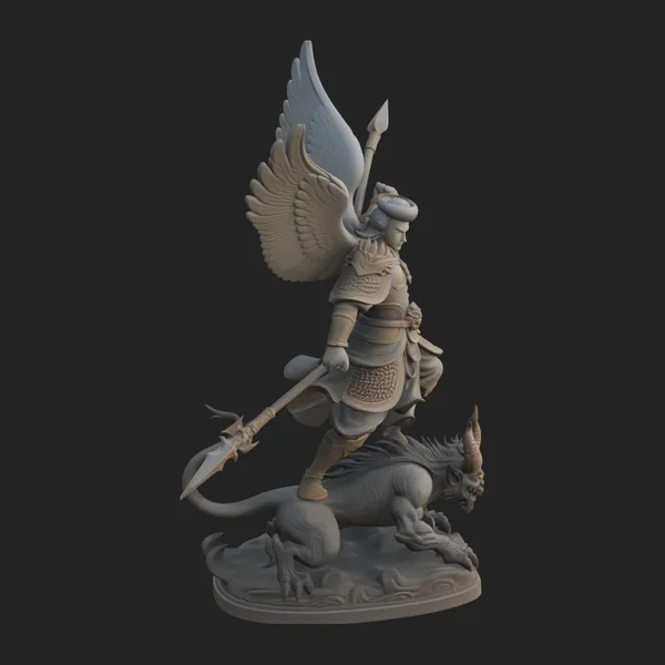 Archangel Michael Warrior Statue Design 16