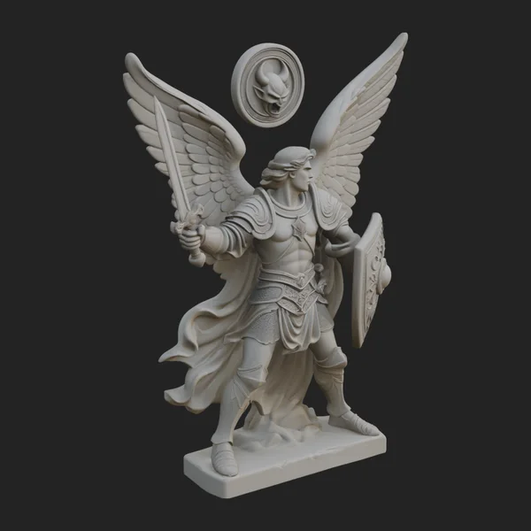Archangel Michael Warrior Statue Design 24