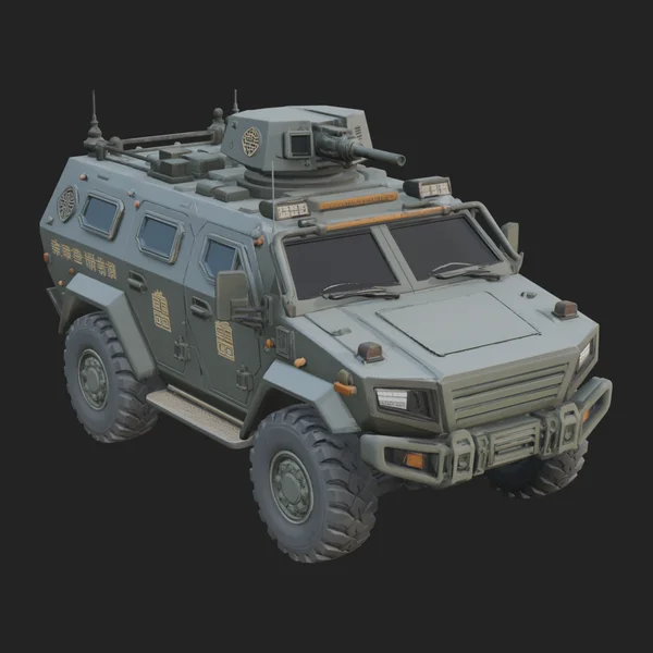Armored Security Truck Model Design 17