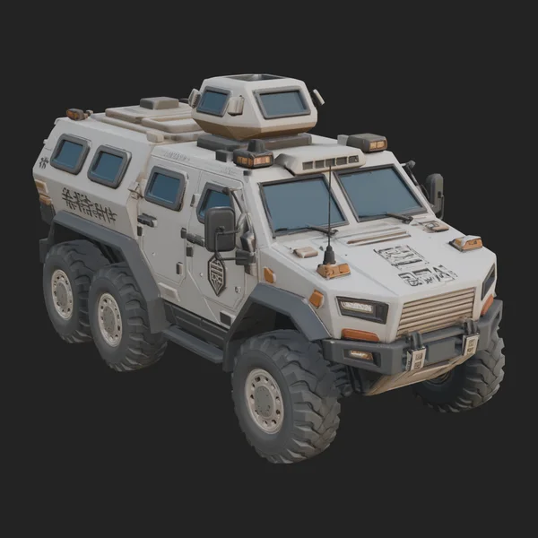 Armored Security Truck Model Design 19