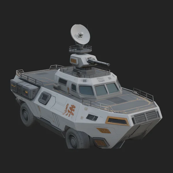 Armored Security Truck Model Design 26