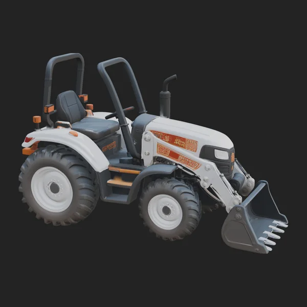 Backhoe Loader Model Design 2