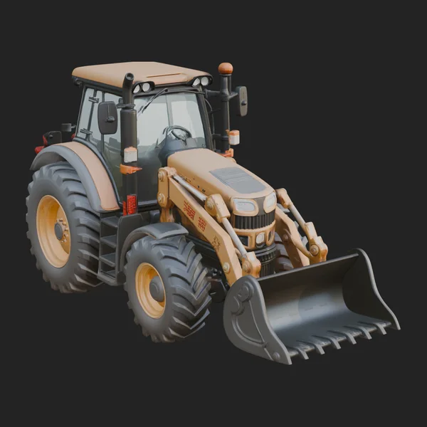 Backhoe Loader Model Design 5