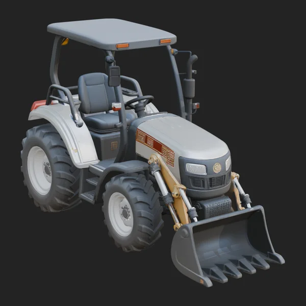 Backhoe Loader Model Design 7