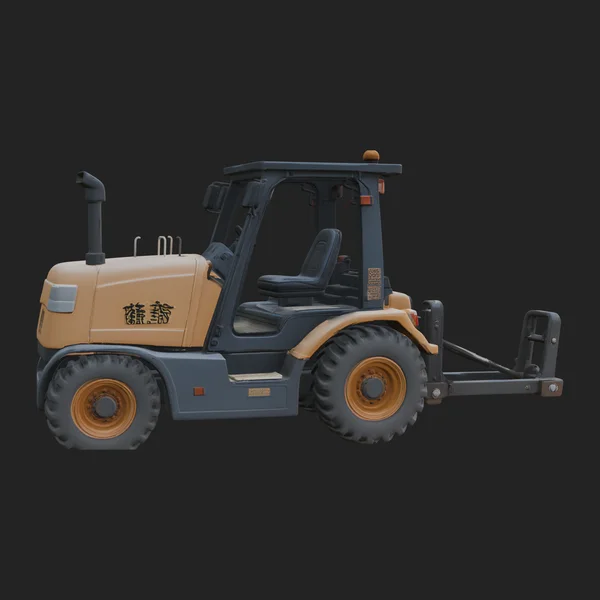 Backhoe Loader Model Design 9