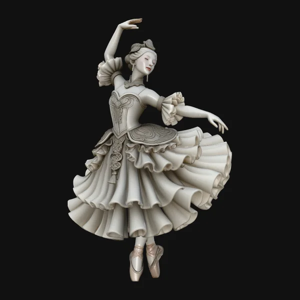 Ballerina Dancer Statue Design 1