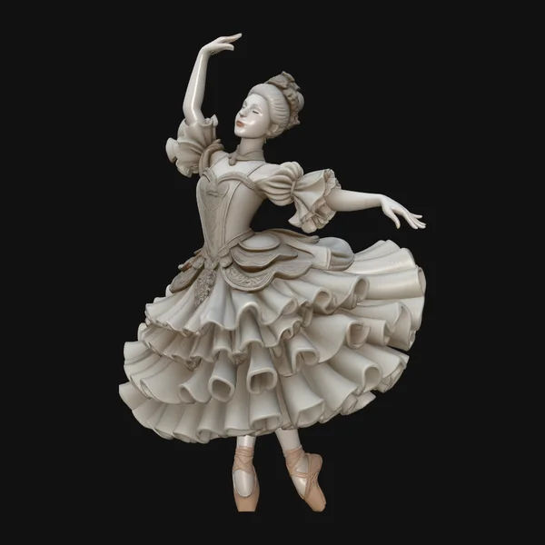 Ballerina Dancer Statue Design 4