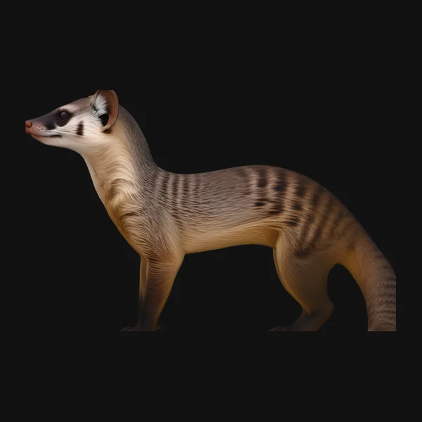 Banded Mongoose Statue Design 2
