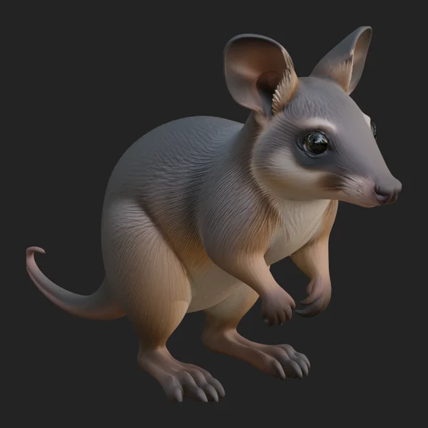 Bandicoot Statue Design 4