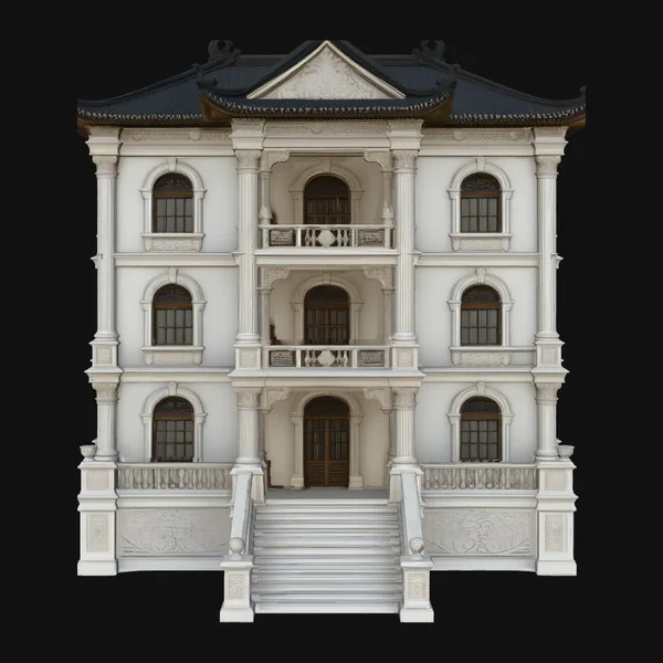 Baroque Mansion Model Design 2