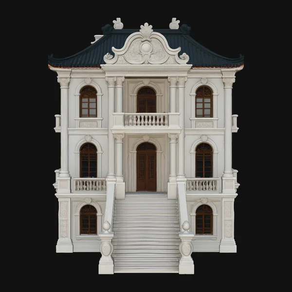 Baroque Mansion Model Design 3