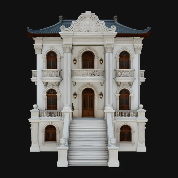 Baroque Mansion Model Design 4