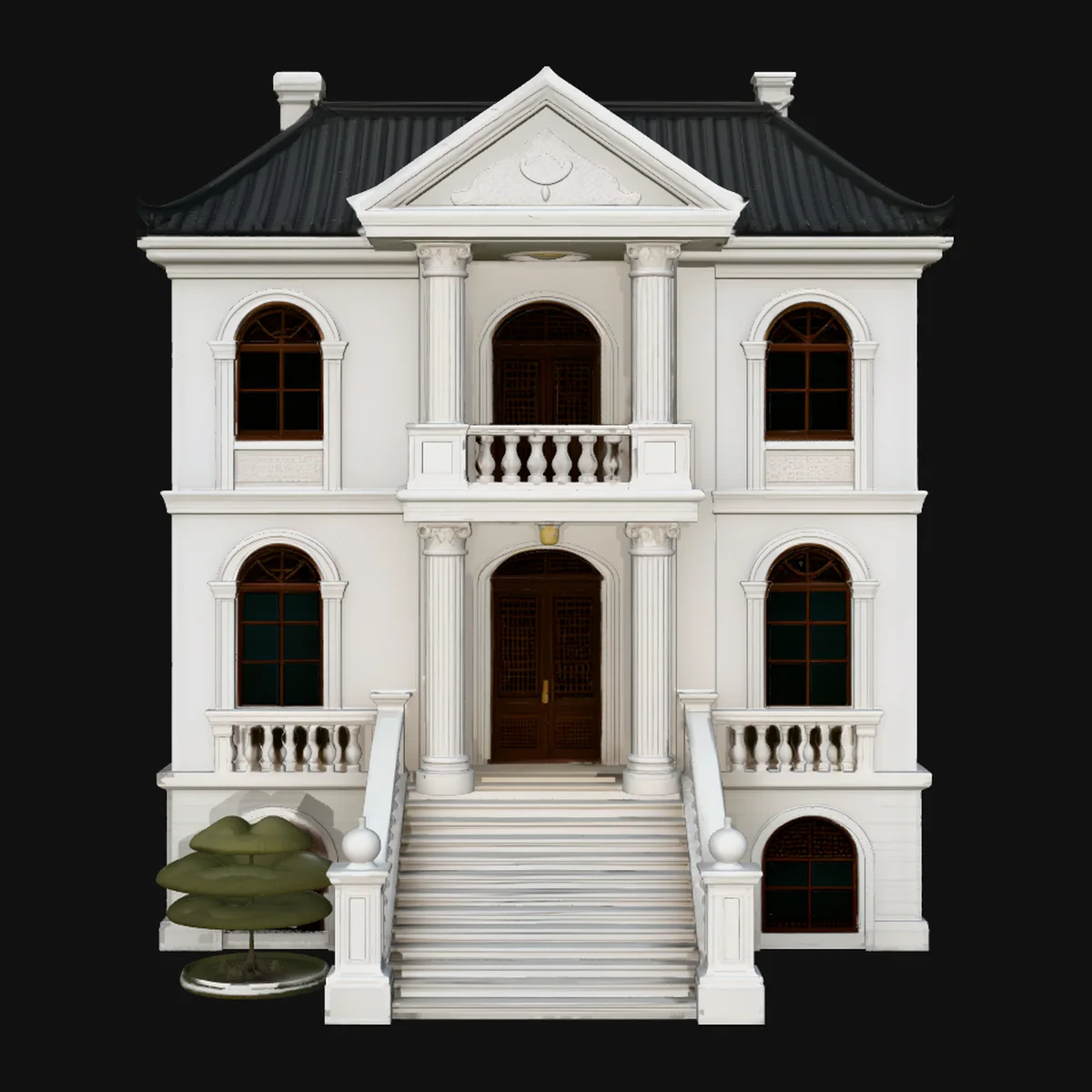 Baroque Mansion Model Design 5