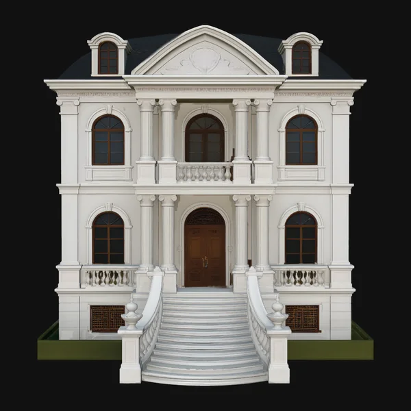 Baroque Mansion Model Design 7