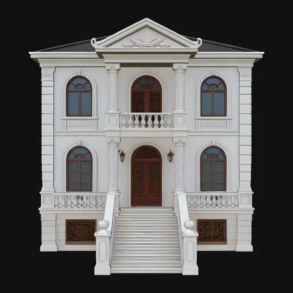 Baroque Mansion Model Design 8