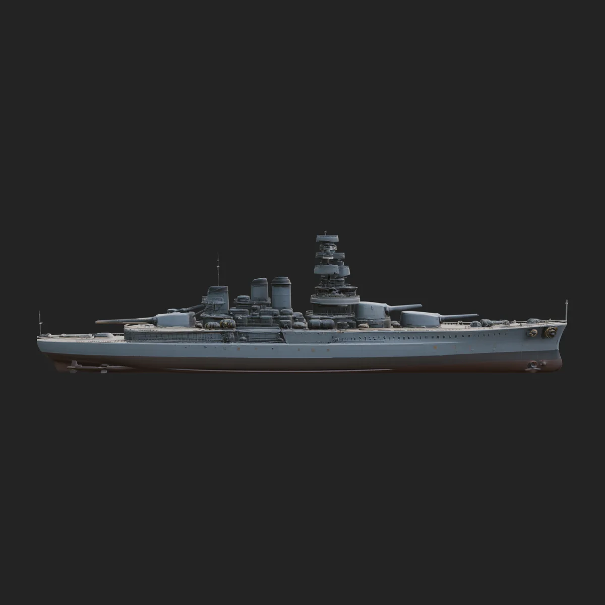 Battleship Model Design 3