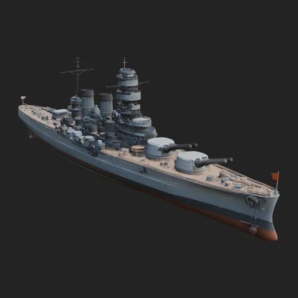 Battleship Model Design 4