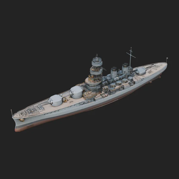 Battleship Model Design 5