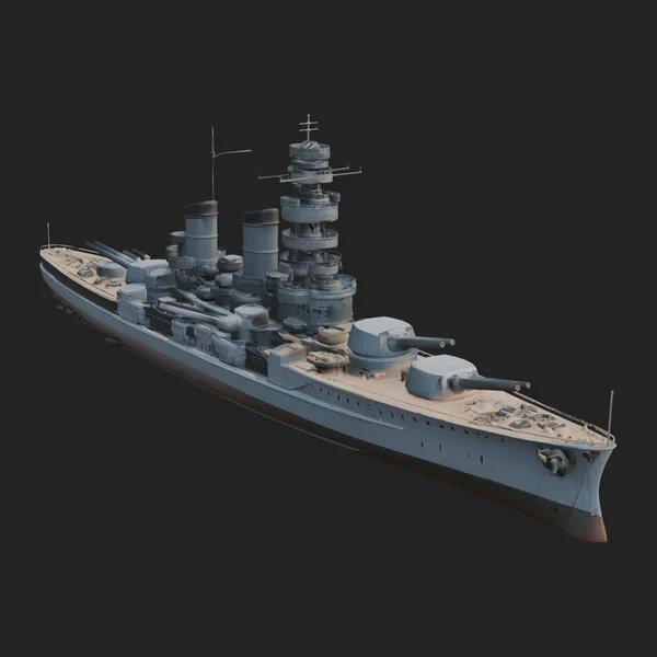 Battleship Model Design 6