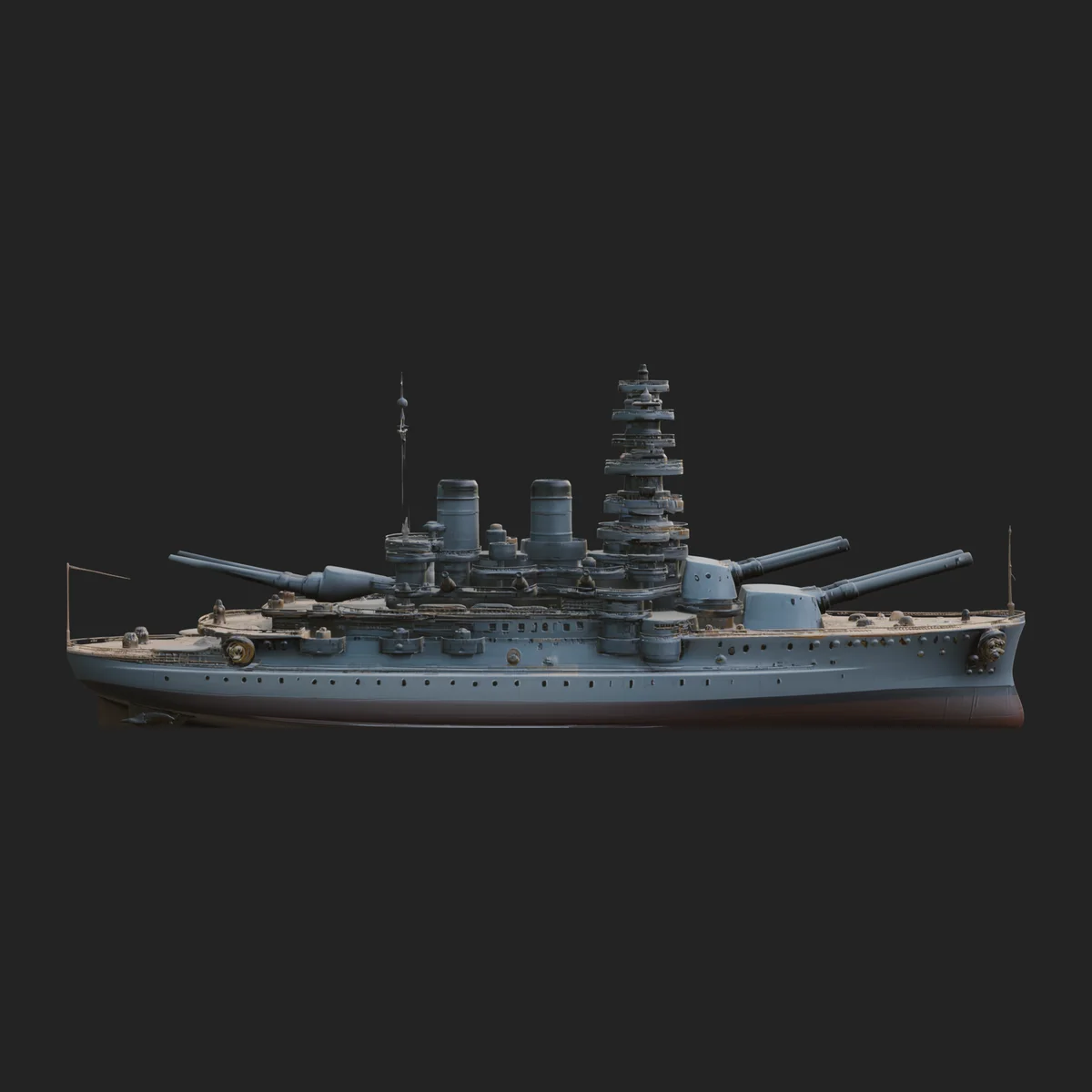 Battleship Model Design 8