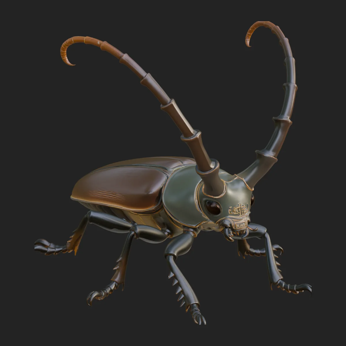 Beetle Statue Design 1