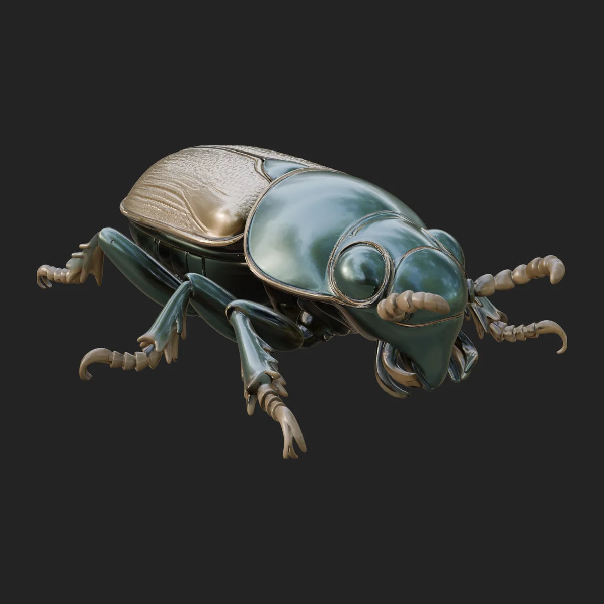 Beetle Statue Design 4