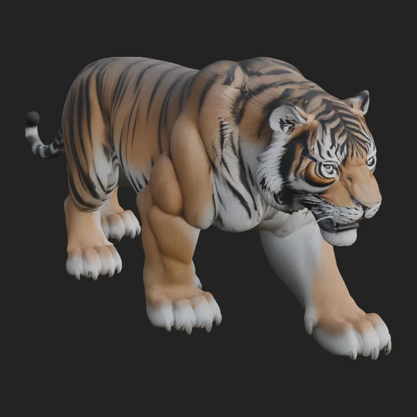 Bengal Tiger Statue Design 1