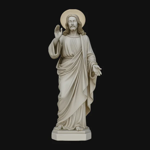 Blessing Christ Statue Design 1