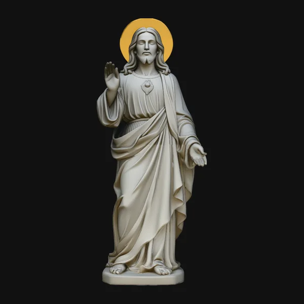Blessing Christ Statue Design 3