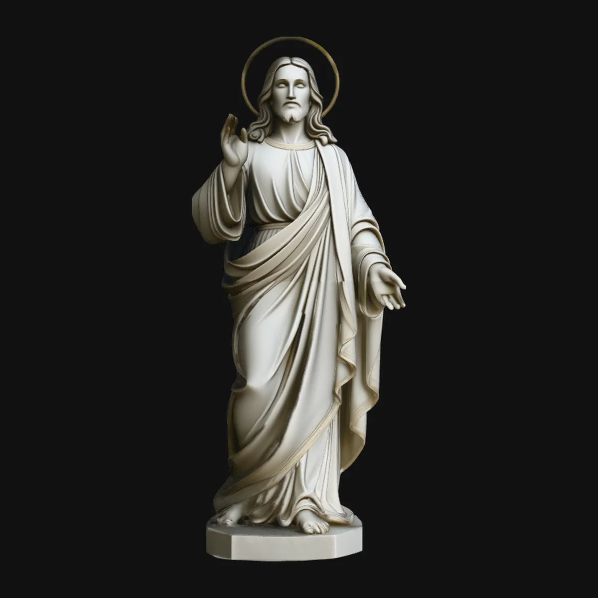 Blessing Christ Statue Design 4