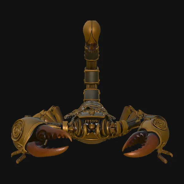 Brass Clockwork Scorpion Statue Design 4